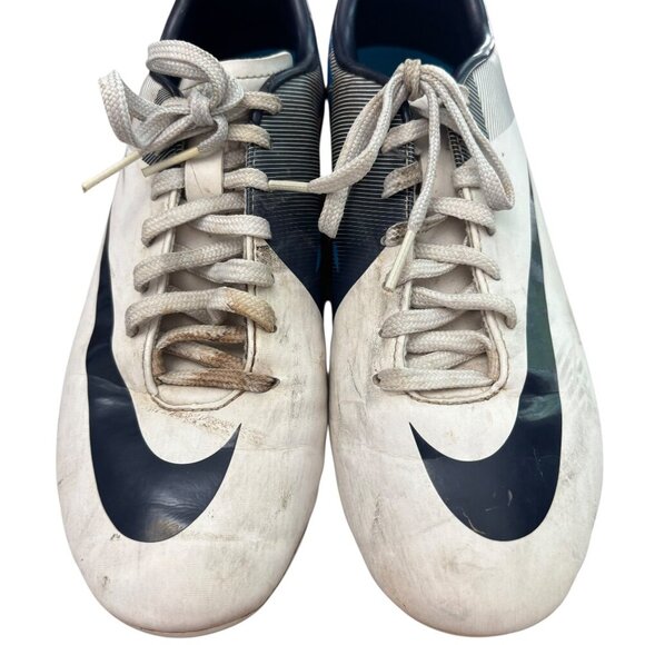 NIKE Girls Cleats SIGNED by JOY FAWCETT #14 Size 6.5 - Picture 5 of 9